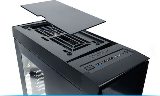 Zalman R1 Middle Tower Carcasă PC Neagră