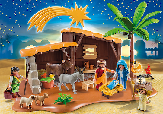 Playmobil Christmas Μεγάλη Φάτνη για 4-10 ετών