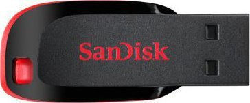 Sandisk Cruzer Blade 128GB USB 2.0 Stick Μαύρο