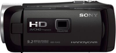 Sony Βιντεοκάμερα Full HD (1080p) @ 50fps PJ410 Αισθητήρας CMOS Αποθήκευση σε Κάρτα Μνήμης με Οθόνη 2.7" και HDMI / WiFi