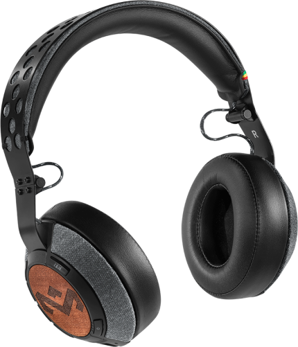 The House Of Marley Liberate XLBT Ασύρματα Bluetooth Over Ear Ακουστικά Μαύρα
