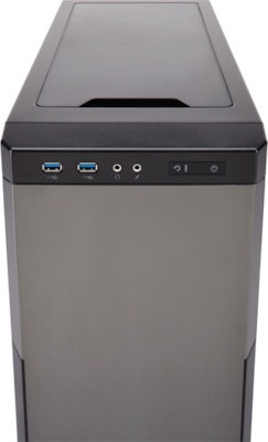 Corsair Carbide 330R Titanium Edition Midi-Turm Computergehäuse Gray