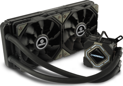Enermax LiqMax II 240 Υδρόψυξη Επεξεργαστή Διπλού Ανεμιστήρα 120mm για Socket 115x