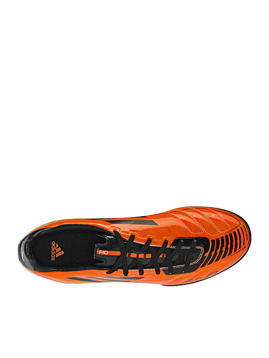 Adidas Football Shoes with Molded Cleats Orange