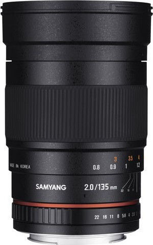 Samyang Full Frame Camera Lens 135mm f/2.0 ED UMC Telephoto for Sony E Mount Black