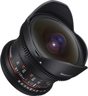 Samyang Full Frame Camera Lens Fisheye for Sony E Mount Black