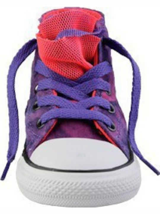 Converse Kinder-Sneaker Hoch Lila