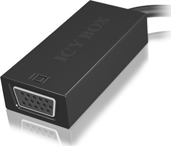 Icy Box IB-AC504 Convertor Mini DisplayPort Masculin La VGA Feminin 1 Bucată