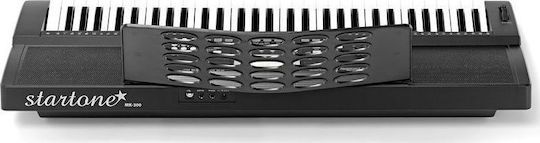Startone Αρμόνιο MK-300 με 61 Δυναμικά Πλήκτρα με Αναλόγιο Μαύρο