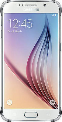 Samsung Umschlag Rückseite Silikon Silber (Galaxy S6) EF-QG920BSEG