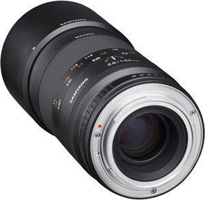 Samyang Crop Camera Lens 100mm f/2.8 ED UMC Telephoto / Macro for Micro Four Thirds (MFT) Mount Black