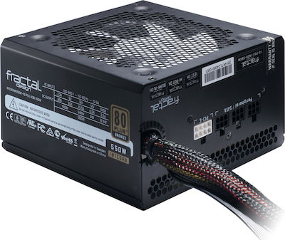 Fractal Design Integra M 550W Τροφοδοτικό Υπολογιστή Semi Modular 80 Plus Bronze