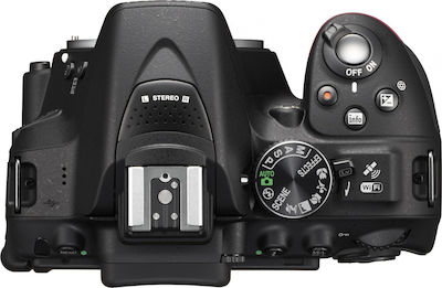 Nikon DSLR Фотоапарат D5300 Crop Frame Комплект (EF-S 18-135mm F3.5-5.6 IS USM + W-E1 Wi-Fi адаптер)Комплект (AF-P DX 18-55mm F3.5-5.6G VR)Комплект (HD DA 18-50mm F4-5.6 DC WR RE + DA 50-200mm F4-5.6 ED WR)