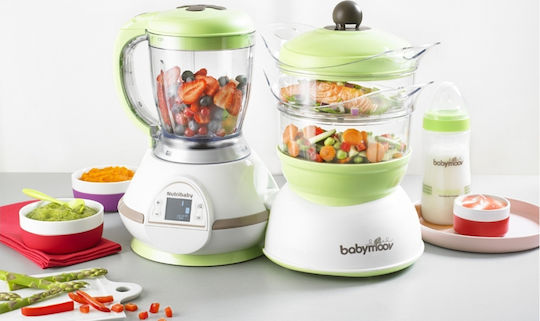 Babymoov Food Steamer with 2.25L Level Cooking