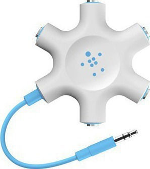 Belkin F8Z274EA Converter 3.5mm male to 3.5mm female White 1pcs