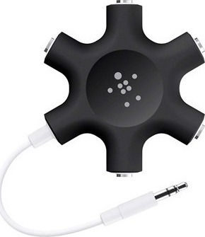Belkin F8Z274EA Converter 3.5mm male to 3.5mm female White 1pcs