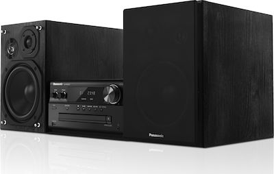 Panasonic Ηχοσύστημα 2 SC-PMX70B 120W cu CD Player și Bluetooth Negru Negru