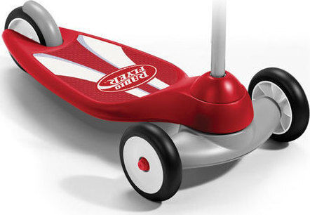 Radio Flyer Scuter Copii My First Scooter Sport 3 Roți Pentru 3-6 Ani Roșu