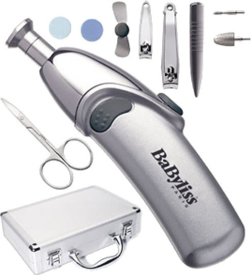 Babyliss Nail Drill Battery Silver