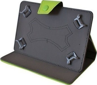 Powertech PT-141 Flip Cover Δερμάτινη Πράσινη (Universal 7-8")
