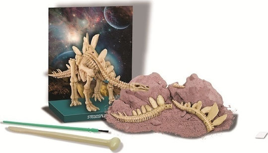 4M Δεινόσαυρος Ανασκαφή Στεγόσαυρος Educational Game Dinosaur Excavation for 8+ Years Old Stegosaurus