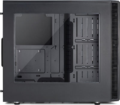 Fractal Design Define S Window Midi Tower Κουτί Υπολογιστή Μαύρο