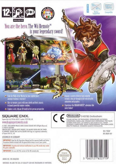 Dragon Quest Swords The Masked Queen and the Tower Wii