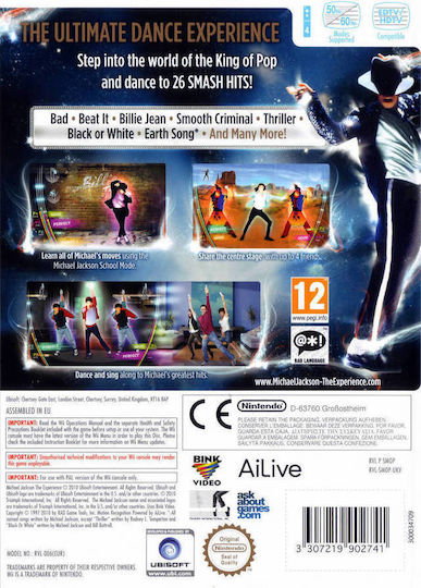 Michael Jackson The Experience Wii