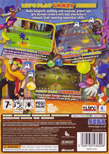 Sega Superstars Tennis Joc Xbox 360