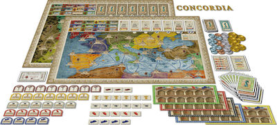 Pd Verlag Board Game Concordia for 2-5 Players 13+ Years (EN)