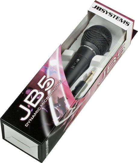 Jb Systems JB5 Δυναμικό Μικρόφωνο 6.35mm Χειρός για Φωνητικά