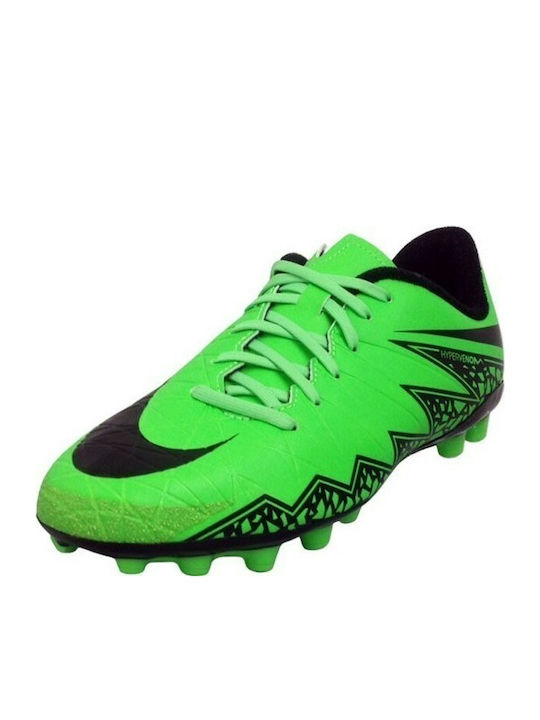 Nike Παιδικά Ποδοσφαιρικά Παπούτσια Hypervenom Phelon Ii Geformt Grün