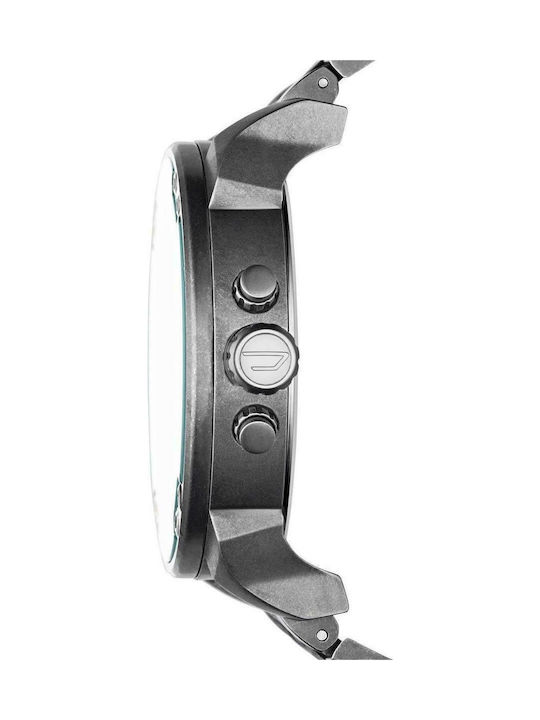 Diesel Mr. Daddy 2.0 Battery Chronograph Watch with Metal Bracelet Black