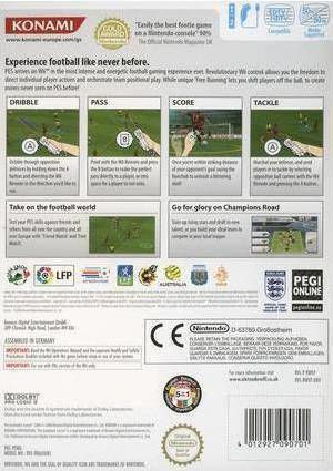 Pro Evolution Soccer 2008 Wii