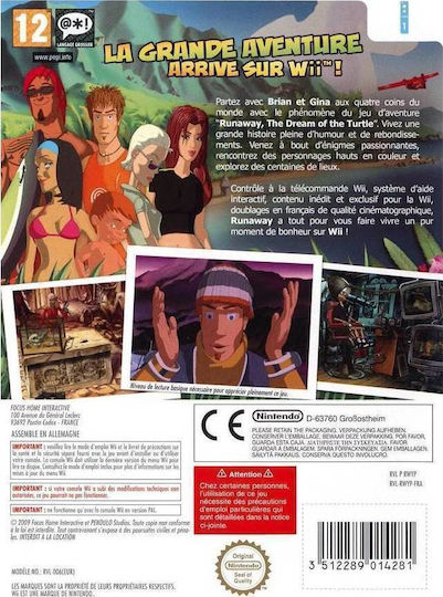 Runaway The Dream Of The Turtle Wii