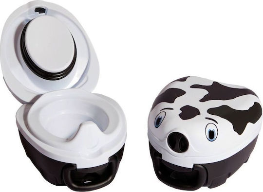 My Carry Potty Portable Potties Cow White up to 50kg