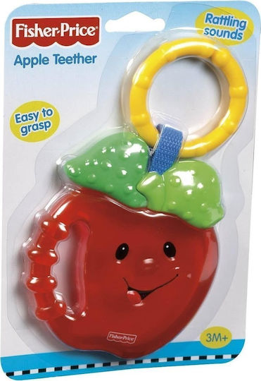 Fisher Price Apple Μασητικός Κρίκος Οδοντοφυΐας από Πλαστικό για 3 m+