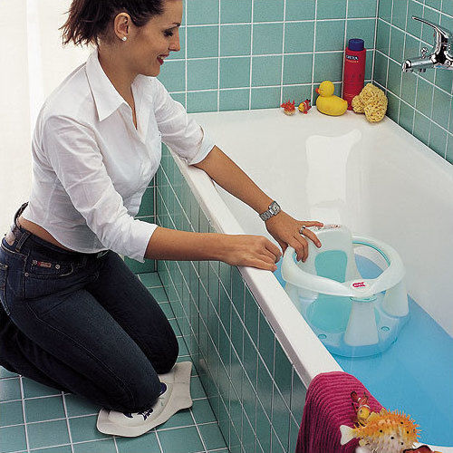 OK Baby Kissen Für Die Badewanne Blau