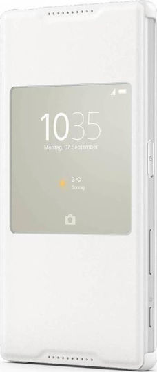 Sony Buchen Sie Synthetisches Leder Weiß (Xperia Z5)