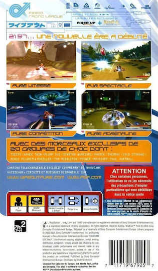 Wipeout Pure PSP