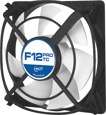 Arctic F12 Pro TC Ventilator Carcasă 120mm cu Conexiune 3-Pin