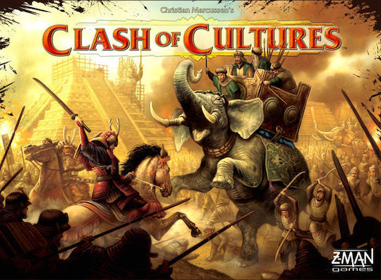 Board Game Clash of Cultures for 2-4 Players 14+ Years Old (EN) Z-Man Games