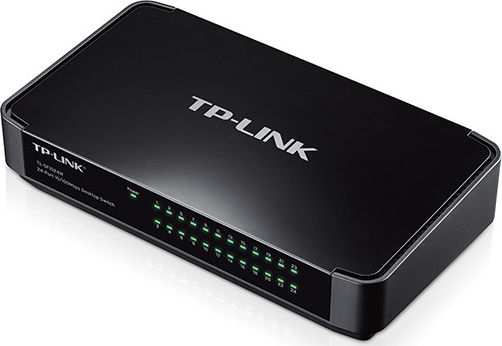 TP-LINK TL-SF1024M Unmanaged L2 Switch with 24 Ethernet Ports