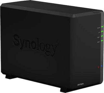 Synology Diskstation Ds216play NAS Turm mit 2 Steckplätzen für HDD/SSD