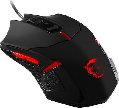 MSI Interceptor DS B1 Gaming Gaming Maus Schwarz