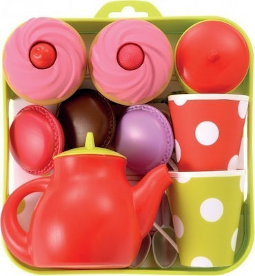 Ecoiffier Teeset Spielzeug Δίσκος με Cupcakes