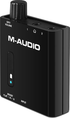 M-Audio Bass Traveller Преносим Цифров Усилвател за слушалки 2 Канала с вграден DAC, USB и Jack 3.5mm