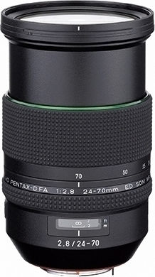 Pentax Full Frame Φωτογραφικός Φακός HD-D FA 24-70mm f/2.8 ED SDM WR Tele Zoom για Pentax K Mount Μαύρος