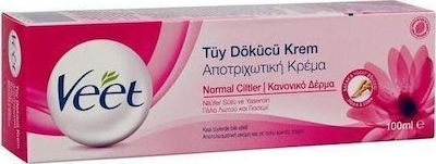 Veet Lotus Κρέμα Αποτρίχωσης Σώματος με Γάλα Λωτού & Γιασεμί για Κανονικές Επιδερμίδες 100ml