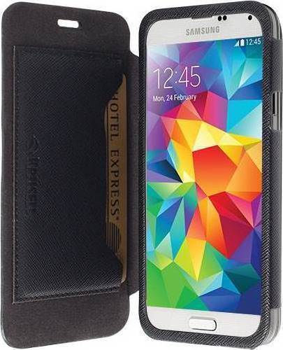 Krusell Malmo Book Synthetic Leather Black (Galaxy S5 mini)